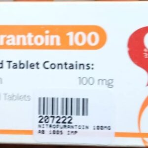 nitrofurantoin 100mg tab 100s