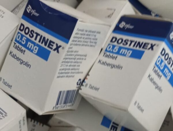Dostinex 0.5mg tab 8s