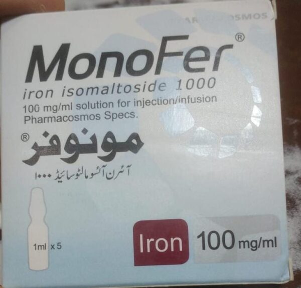 Monofer 100 mg/ml 5 amp