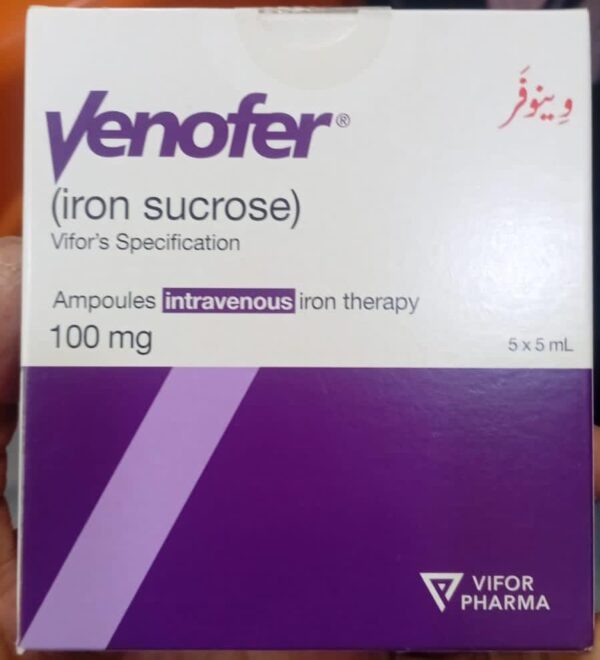 Venofer 100 mg 5amp