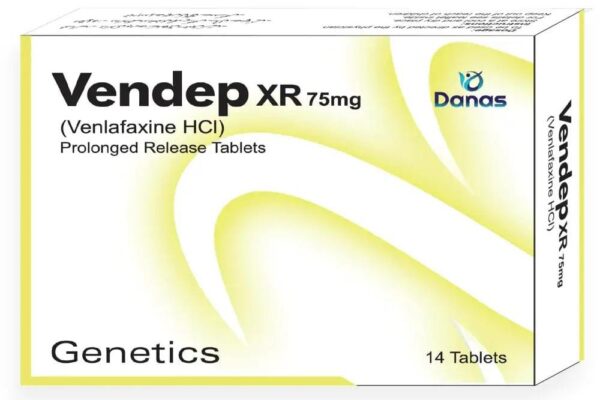 Vendep xr 75mg 14s