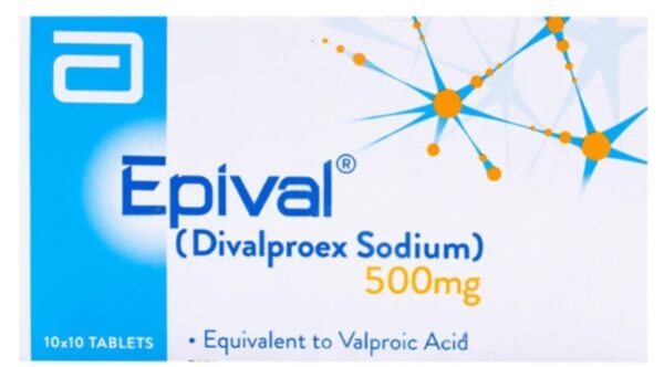 Epival 500 mg tab 100s