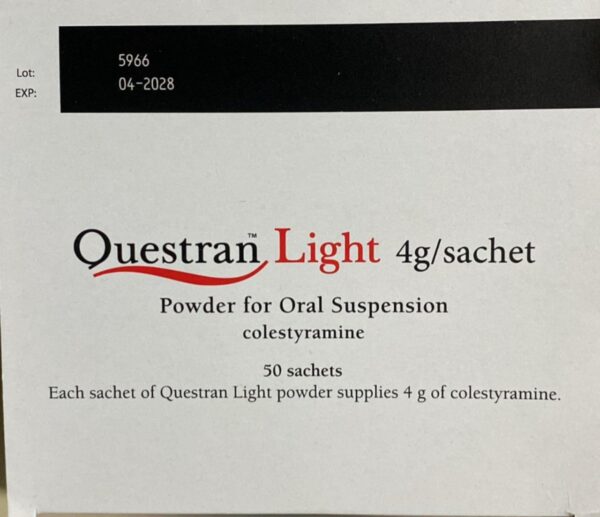 Questran light 4g sachet 50s