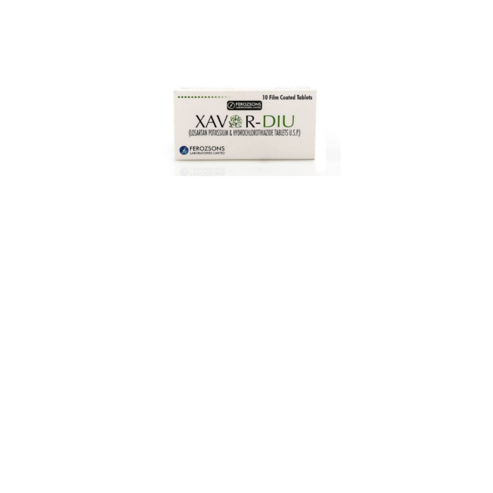 Xavor diu 50/12.5mg tablet