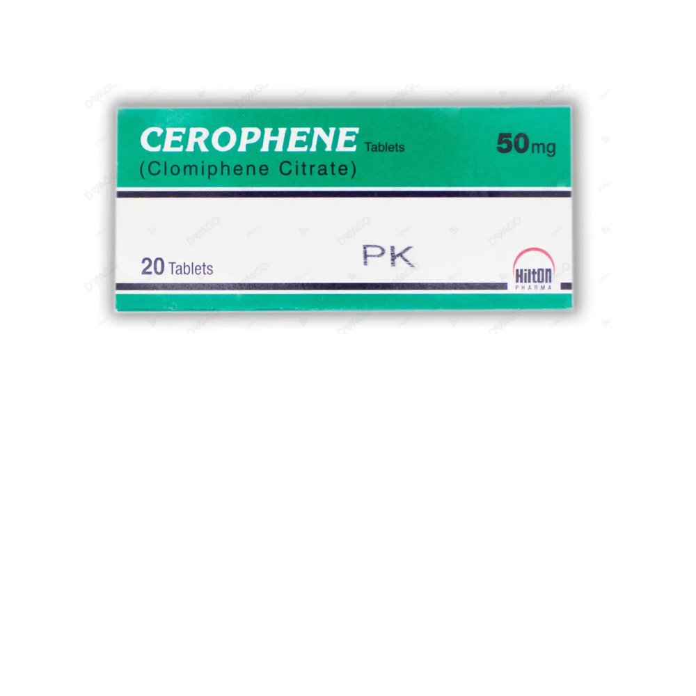 Cerophene 50mg tablet