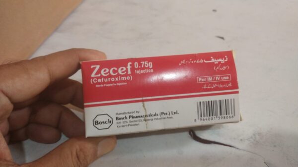 Zecef 0.75mg injection